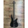 Custom Ibanez SR300DX Bass Guitar 4 String Active Trans. Black