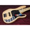 Custom NEW! 2017 Fender American Elite Precision Bass Natural Ash - Authorized Dealer - Warranty OHSC!