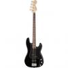 Custom Squier Affinity PJ Bass Black