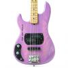 Custom Warmoth  Frankenbass/Parts Bass P/J Style Left-Handed Transparent Purple