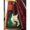 Custom Fender  Precision Elite II bass 1983 Vintage Green Free Shipping! #1 small image