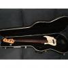 Custom Fender American Standard Fretless Jazz Bass 2000 Black Nitro #1 small image