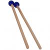 Custom Idiopan 7&quot; Mallets .75&quot; Ball End Pair Blue #1 small image
