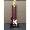 Custom Fender Standard Precision Bass 2014 Candy Apple Red Mexican Made Sales Floor Model