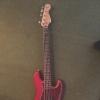 Custom Fender Deluxe Active Jazz Bass V 2006 Candy Apple Red w/ Rosewood  Fretboard #1 small image