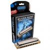 Custom HOHNER Blues Harp MS Harmonica Key F#, Made in Germany, Includes Case, 532BL-F#