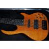 Custom Carvin Bunny Brunnel 5 String Bass BB75 Amber #1 small image