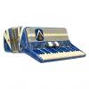 Custom Frontalini 41/120 Accordion w/ Case 1960s Blue Mother of Pearl #1 small image