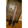 Custom ESP LTD FB-208 8-String Frank Bello Signature Electric Bass Guitar - Black Satin Finish (LFB208BLKS) FB-208