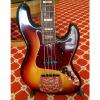 Custom Fender 1968 Jazz Bass All Original with Original HSC in Collector Condition 1968 3 Color Sunburst