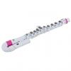 Custom Nuvo jFlute, Outfit Including Case And Accessories, White/Pink #1 small image