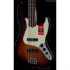 Custom Fender American Pro Professional Jazz Bass Fretless 3-Tone Sunburst Rosewood (707) #1 small image
