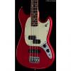 Custom Fender Mustang PJ Bass Torino Red (089)