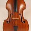 Custom Morelli 3/4 size string bass circa 1900 brown