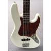 Custom Squier Vintage Modified Jazz Bass In Olympic White 2016 Olympic White #1 small image