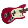 Custom Fender Offset Series Mustang Bass PJ - Torino Red - Short Scale Electric Bass Guitar - 0144050558