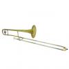 Custom Schiller Studio Tenor Trombone - Brushed Gold #1 small image
