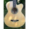 Custom Takamine GB72CE Jumbo acoustic/ electric bass, 2016 natural maple/ TKL hard shell case available