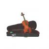 Custom Merano MV100 1/2 Size Student Violin with Case and Bow+Extra Set of Strings, Extra Bridge, Rosin