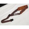 Custom LUNA Brown Leather Ukulele UKE strap NEW #1 small image