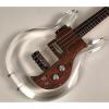 Custom 1970 Ampeg Dan Armstrong Lucite Bass owned by Jim Ellison of Material Issue