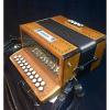 Custom Hohner  Morgane D to G Two Row Accordion w/Case