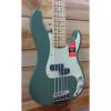 Custom New Fender® American Professional Precision Bass® V Maple Fingerboard Antique Olive w/Case #1 small image