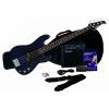 Custom Silvertone LB11 Bass &amp; Amp Package, Cobalt/Dark Blue