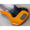 Custom G&amp;L USA LB-100 Electric Bass Guitar Rosewood Fingerboard Honeyburst + Hard Case #1 small image