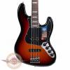 Custom Brand New Fender American Elite Jazz Bass with Rosewood Fretboard in 3 Tone Sunburst Demo Model
