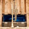 Custom King (HN White) Liberty Trumpet VINTAGE w/case 1960's? Brass Lacquer #1 small image