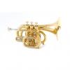 Custom Schiller CenterTone C Pocket Trumpet Gold #1 small image