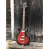 Custom Rare 1966 Univox Custom 335 4-String Bass in Red Burst with Original Case #1 small image