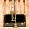 Custom Bach Soloist Student Trumpet Outfit *Rental Inventory Closeout* 2010's Brass Lacquer