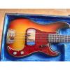 Custom Fender 1969 Precision  Bass Guitar 3 Tone Sunburst- Free Shipping
