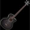 Custom Takamine PB5 SBL Pro Series Acoustic Guitar in See Thru Black