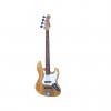 Custom Full Size 43&quot; Jazz J Electric Bass Guitar with Gig Bag and Accessories - Natural (Includes, Strap, S #1 small image