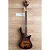 Custom 2017 Wolf S8 4 String Active Passive Jazz Bass Sunburst [7 out of 8]