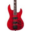Custom Jackson JS3 Bass Guitar 2016 Transparent Red
