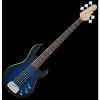 Custom G&amp;L Tribute L-2500 5 Strings Bass in Blueburst Rosewood #1 small image