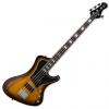 Custom ESP LTD Stream-204 Electric Bass Guitar in Tobacco Sunburst