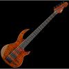 Custom ESP LTD BB-1005 QM Bunny Brunel Electric Bass in Burnt Orange