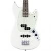 Custom Fender Mustang Bass PJ - Rosewood - Olympic White