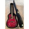 Custom Liam Finn AUTOGRAPHED Yamaha APX900 Acoustic/Electric Cutaway Guitar 2010 Crimson Red Burst #1 small image