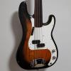 Custom 1977 Fender Fretless Precision Vintage P Bass Guitar in Sunburst #1 small image