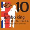 Custom Rotosound JK10 Jumbo King Phosphor Bronze Acoustic Guitar Strings 10-50 #1 small image
