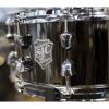 Custom SJC 6.5x14 Black Nickel Over Steel Snare Drum #1 small image