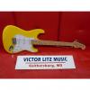 Custom Photogenic Stratocaster Electric Guitar MIJ Yellow #1 small image
