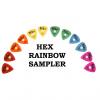 Custom Clayton Hex Guitar Pick  Rainbow Sampler Pack #1 small image