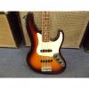 Custom Fender Jazz Bass USA  Electric Bass guitar Repair project or Play as is! 1989 Sunburst #1 small image
